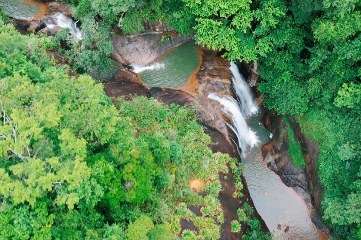 Cachoeira de Moxafongo foi eleita como a mais bonita do Estado