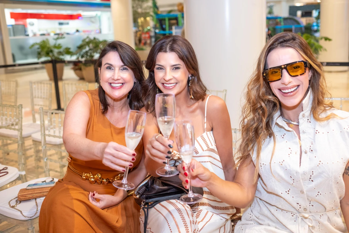 Renata Rasseli, Silvana Sarmento e Mariana Morena