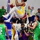 A Seleção Brasileira de Basquete fez um jogo de exibição no Sesc Guarapari