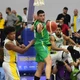 A Seleção Brasileira de Basquete fez um jogo de exibição no Sesc Guarapari