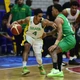 A Seleção Brasileira de Basquete fez um jogo de exibição no Sesc Guarapari