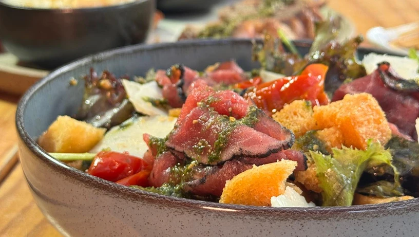 Prato-com-rosbife-do-restaurante-el-gitano