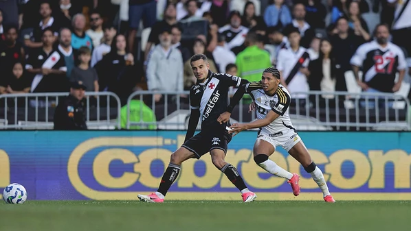 Vasco e Atlético-MG fizeram um jogo movimentado, mas ficaram no empate de 1 a 1, neste domingo (10); resultado mantém o Vasco na zona de rebaixamento, agora com 17 pontos