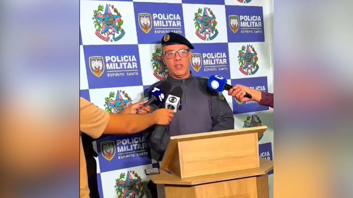 Comandante-geral da Polícia Militar, Douglas Caus, comentou sobre o tiroteio que vitimou adolescente e manicure em Vila Velha.