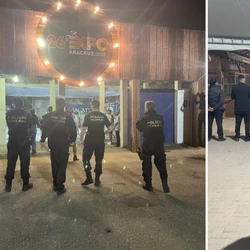 As fiscalizações aconteceram em festas das cidades de Venda Nova do Imigrante, na região Serrana, e Aracruz, no Norte; as empresas tiveram as atividades encerradas nos respectivos eventos