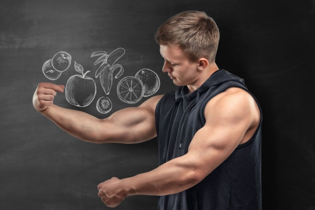 A alimentação inadequada pode influenciar os resultados da musculação (Imagem: Gearstd | Shuttterstock)