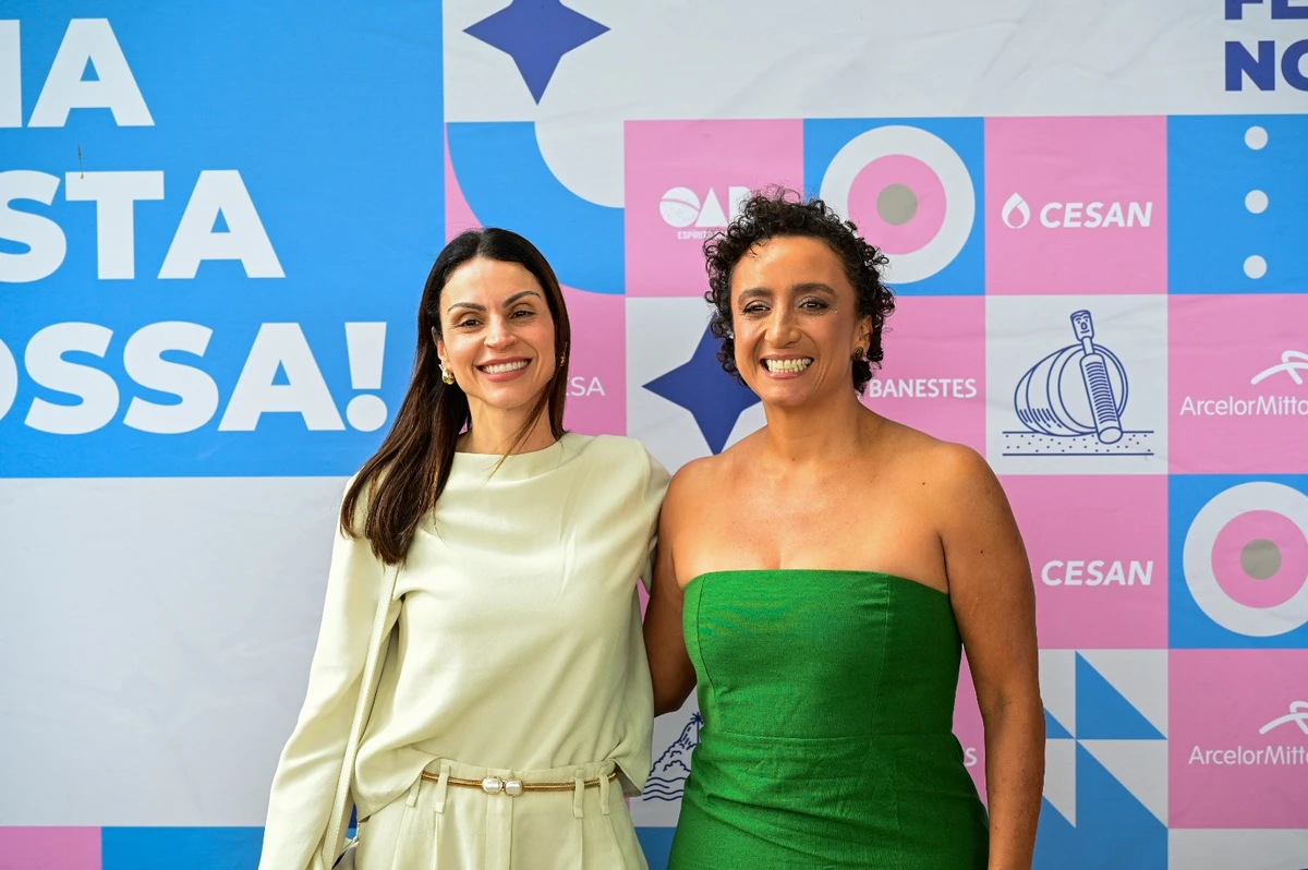 Loreny Sofiatti Nunes Brum, conselheira seccional da Ordem_ e Erica Neves, presidente da Ordem