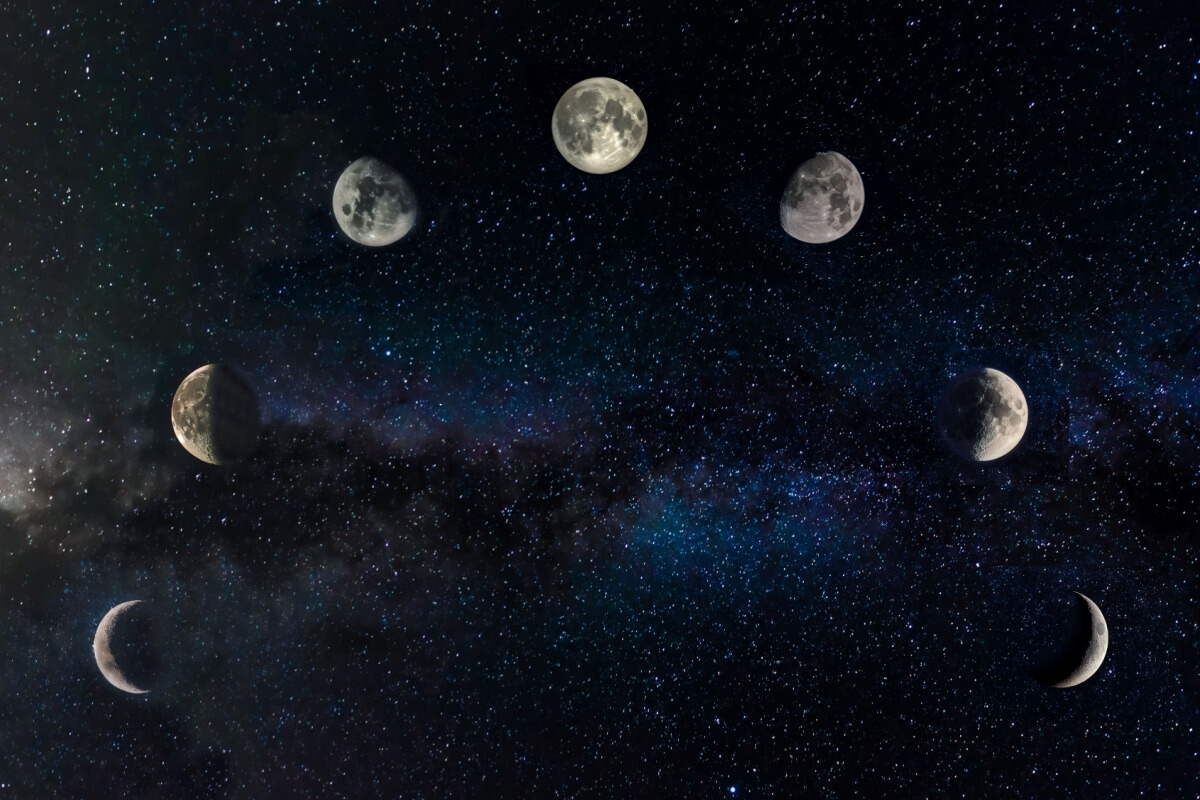 As energias das fases da Lua podem auxiliar na compreensão de nossos próprios ciclos (Imagem: Sebastian_Photography | Shutterstock)