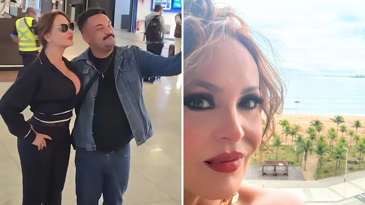 Gaby Spanic, estrela de “A Usurpadora”, desembarca no Espírito Santo