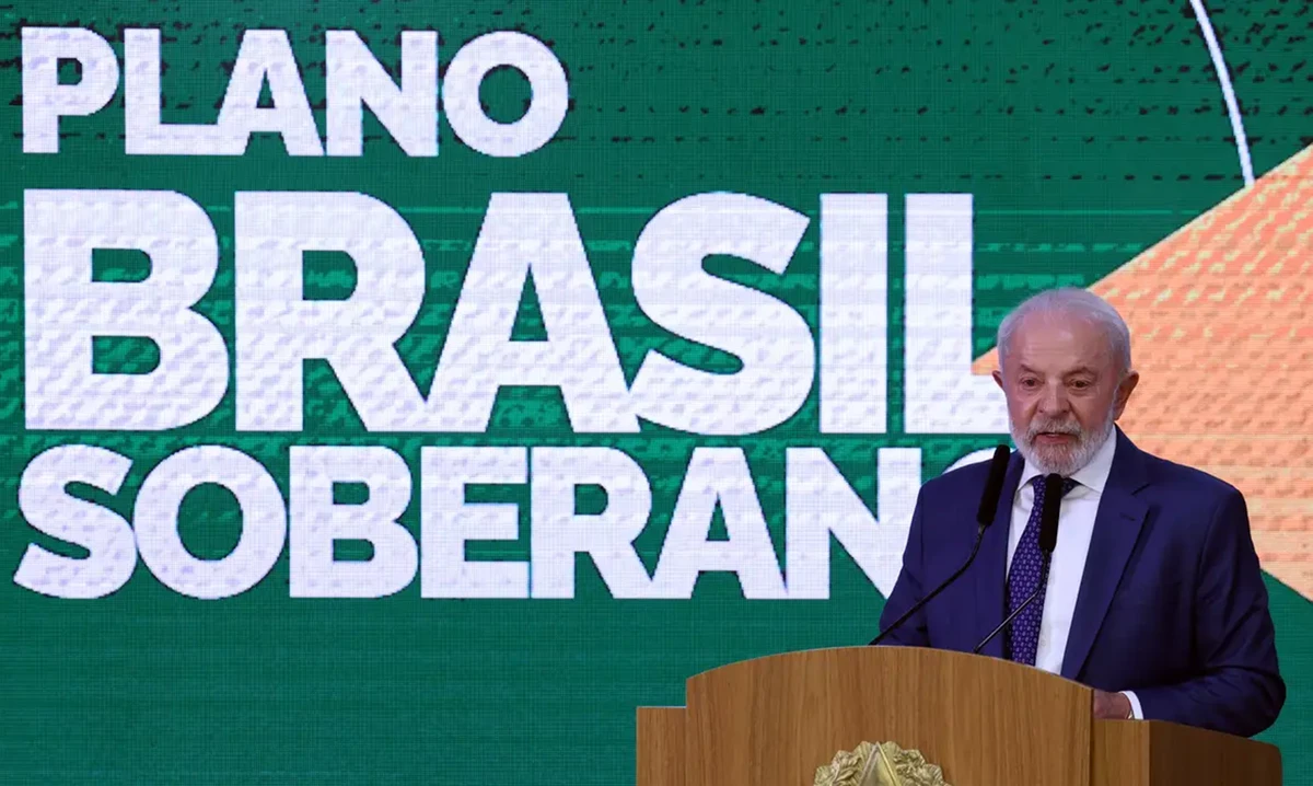 Lula lança Plano Brasil Soberania contra o tarifaço
