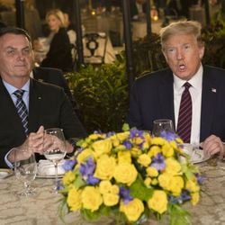 Trump declarou a jornalistas que o Brasil tem sido 'um péssimo parceiro comercial em termos de tarifas' e mais uma vez saiu em defesa do ex-presidente, atualmente em prisão domiciliar