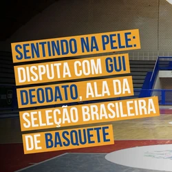 Repórter de A Gazeta, Vinícius Lima aprendeu a bater lance livre e entrou numa fria contra Gui Deodato,  craque do Brasil