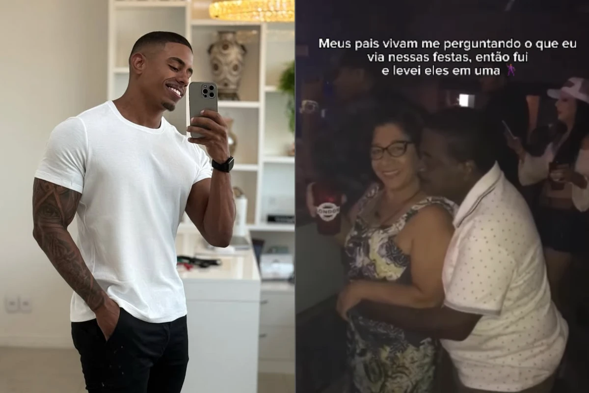 Rafael Albergaria gravou os pais na boate em Vitória