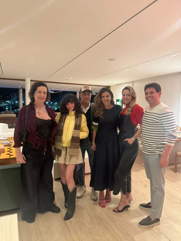 Sandra Matias, Tereza Bechara, José Bechara, Lara Brotas, Carol Cavalcante e Leo Cavalcante