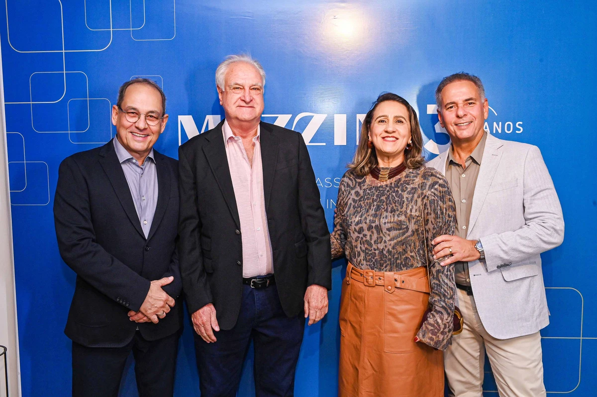 luiz guilherme e luiz cláudio mazzini com  Simone e Gilberto Guelner 