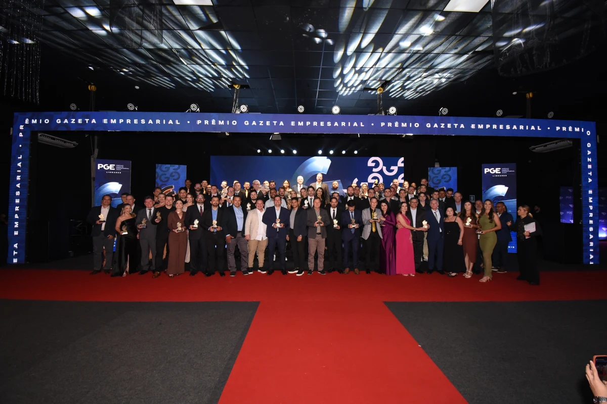 Campeões do Prêmio Gazeta Empresarial Linhares 2025