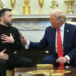Lideranças da França, Alemanha, Reino Unido, Itália, Finlândia, União Europeia e Otan estarão presentes em encontro entre Trump e Zelensky na Casa Branca na segunda-feira (18).