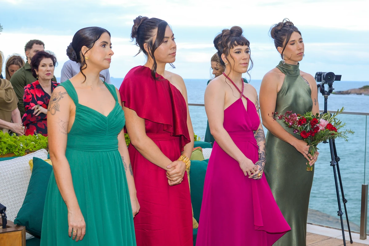 As filhas dos noivos