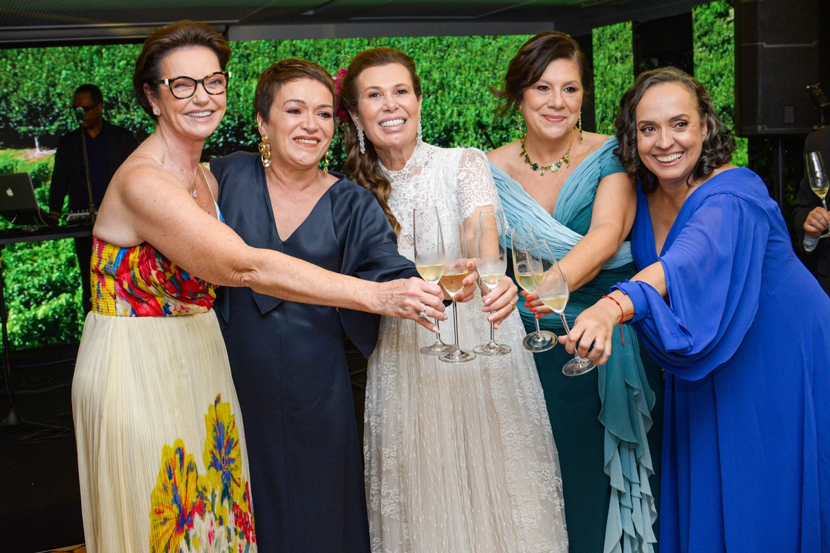 Eulália Chieppe, Adriana Delmaestro, Edilene Chieppe, Silvia Sabadin, Bia Delmaestro