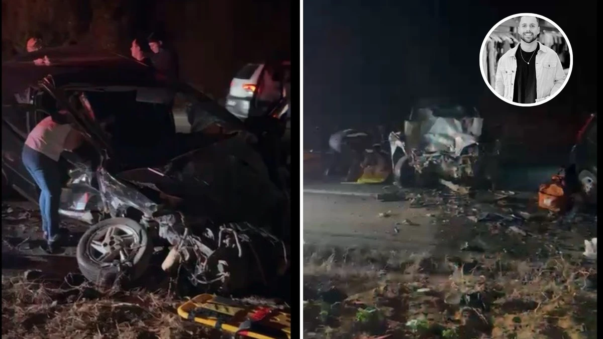 Jovem de 22 anos morre em acidente com moto e dois carros na BR-101 em Iconha