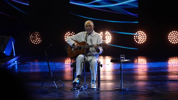 Artista se apresentou no lançamento do São Paulo Beyond Business, que vai reunir cultura e inovação no ano que vem