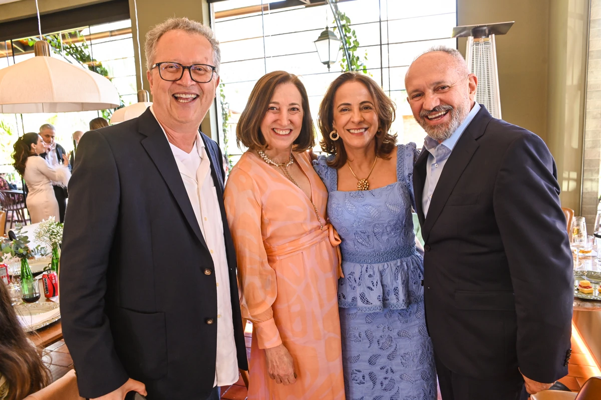 Alberto Murta e Marilia Celin e Cristina Gomes e Paulo Hartung 