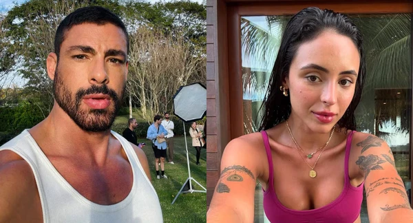 Cauã Reymond e Luana Mandarino já não escondem mais o relacionamento