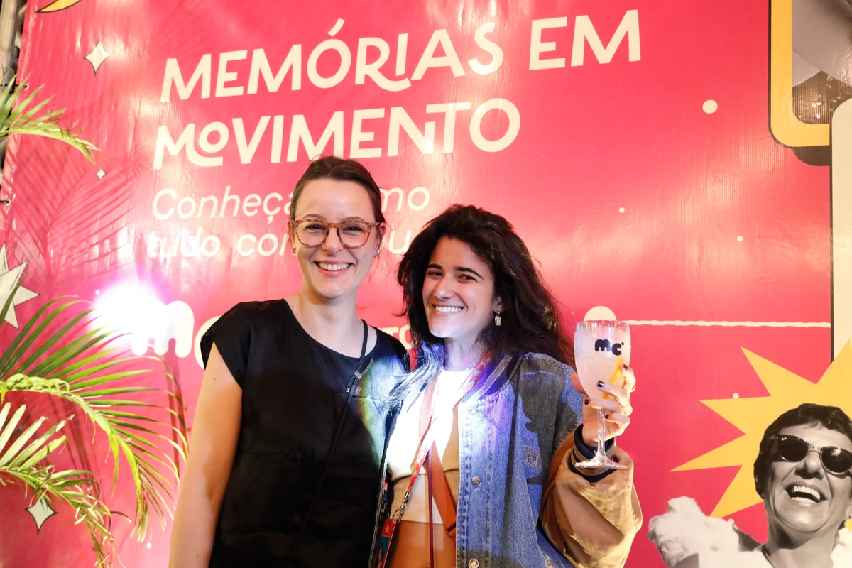 Claudia Afonso, diretora do Museu Vale, e Gabriela Camargo, diretora de comunicação do MC