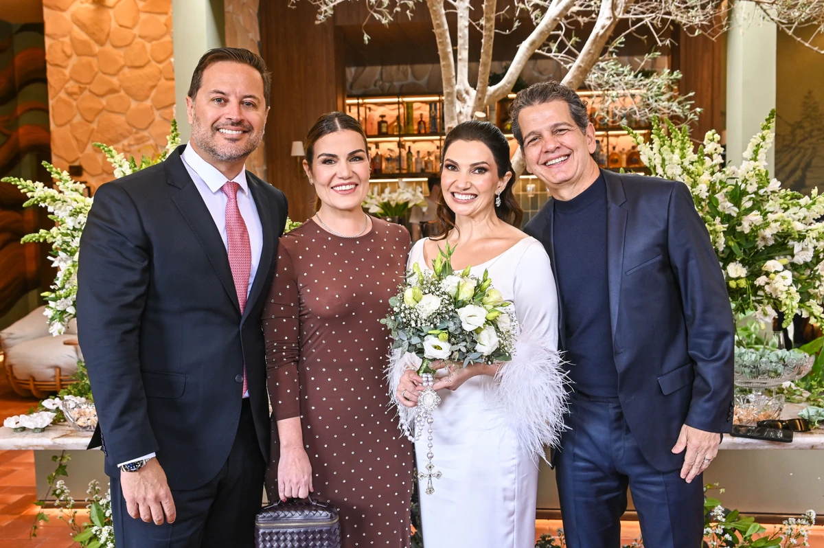 Flavio Cirillo e Priscila Passamani, Nathalia Burian e Aroldo Natal