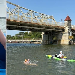 Thaís Sant’Ana é a primeira mulher capixaba a concluir a tradicional ultramaratona aquática nos Estados Unidos