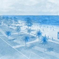 Fiscalização realizada pela SPU na última semana encontrou estruturas fixas instaladas de forma irregular na faixa de areia, o que não é permitido