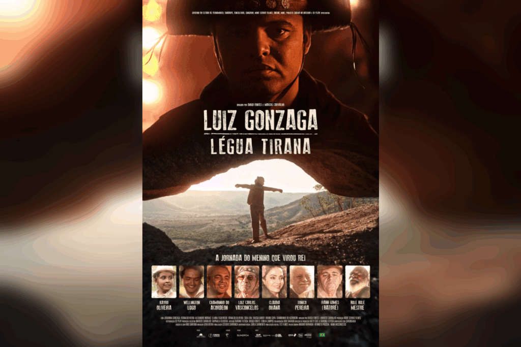 Em “Luiz Gonzaga: Légua Tirana”, a cinebiografia retrata a infância e a trajetória artística do Rei do Baião (Imagem: Reprodução digital | O2 Play)