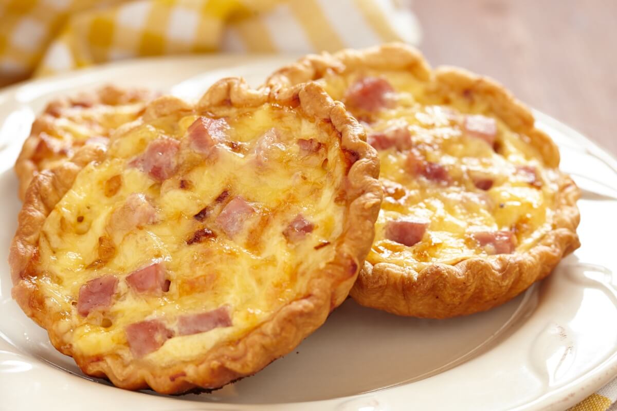 Quiche de presunto (Imagem: Elena Shashkina |  Shutterstock)