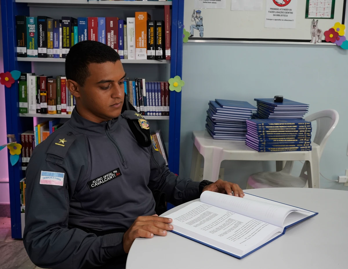 Mário Cavalcante de Araújo Oliveira, é o aluno oficial Cavalcante