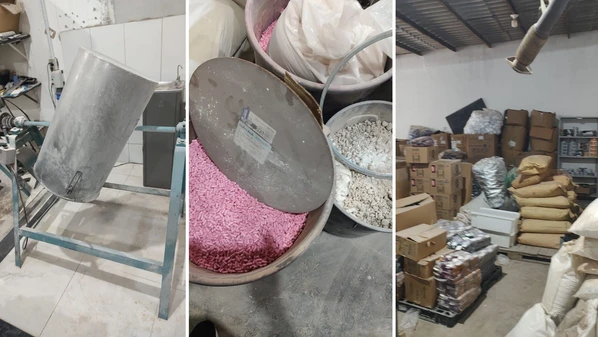 Empresa não possuía autorização para atuar; Galpão já havia sido interditado desde agosto pela Anvisa, Polícia Civil e Vigilância Sanitária Municipal