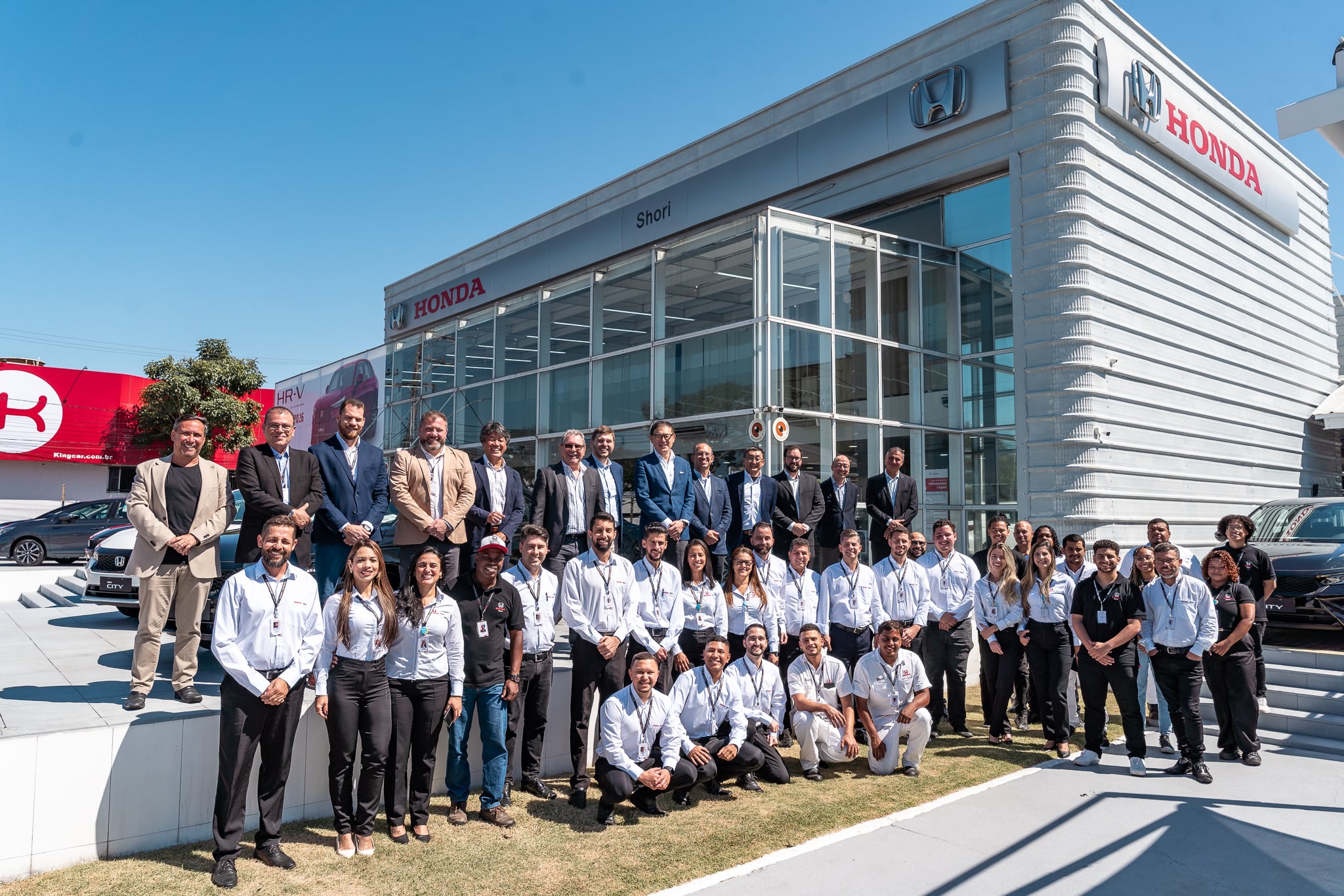 Visita do board da Honda América do Sul à Honda Shori