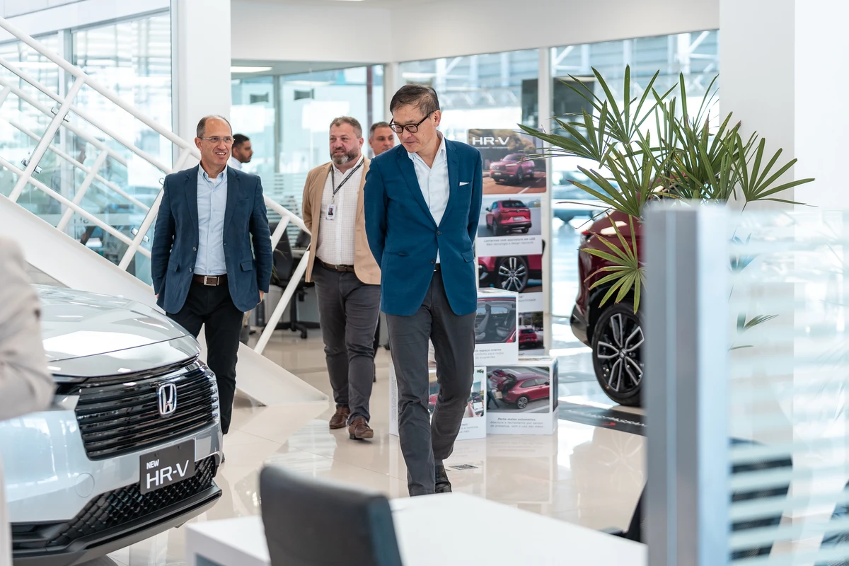 Visita do board da Honda América do Sul à Honda Shori