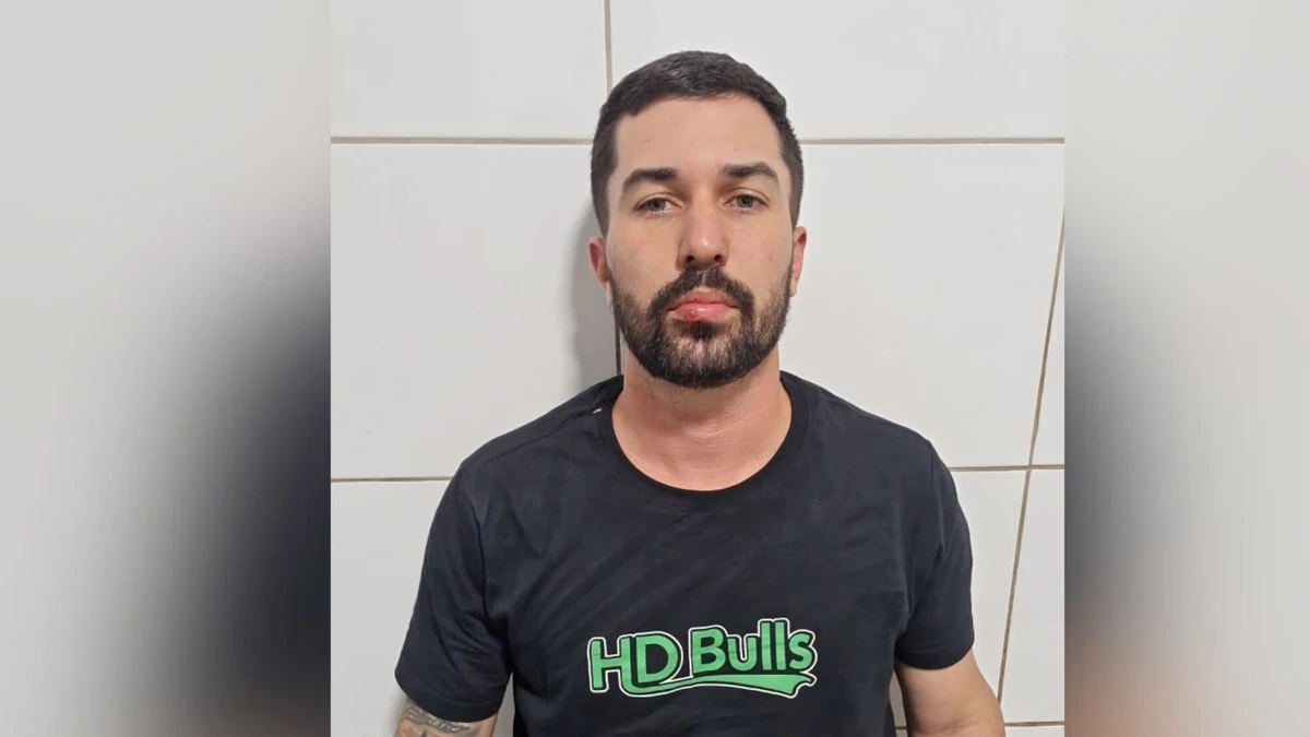 Henrique Dalbem de Angeli foi preso após perseguição policial em Três Barras, em Linhares