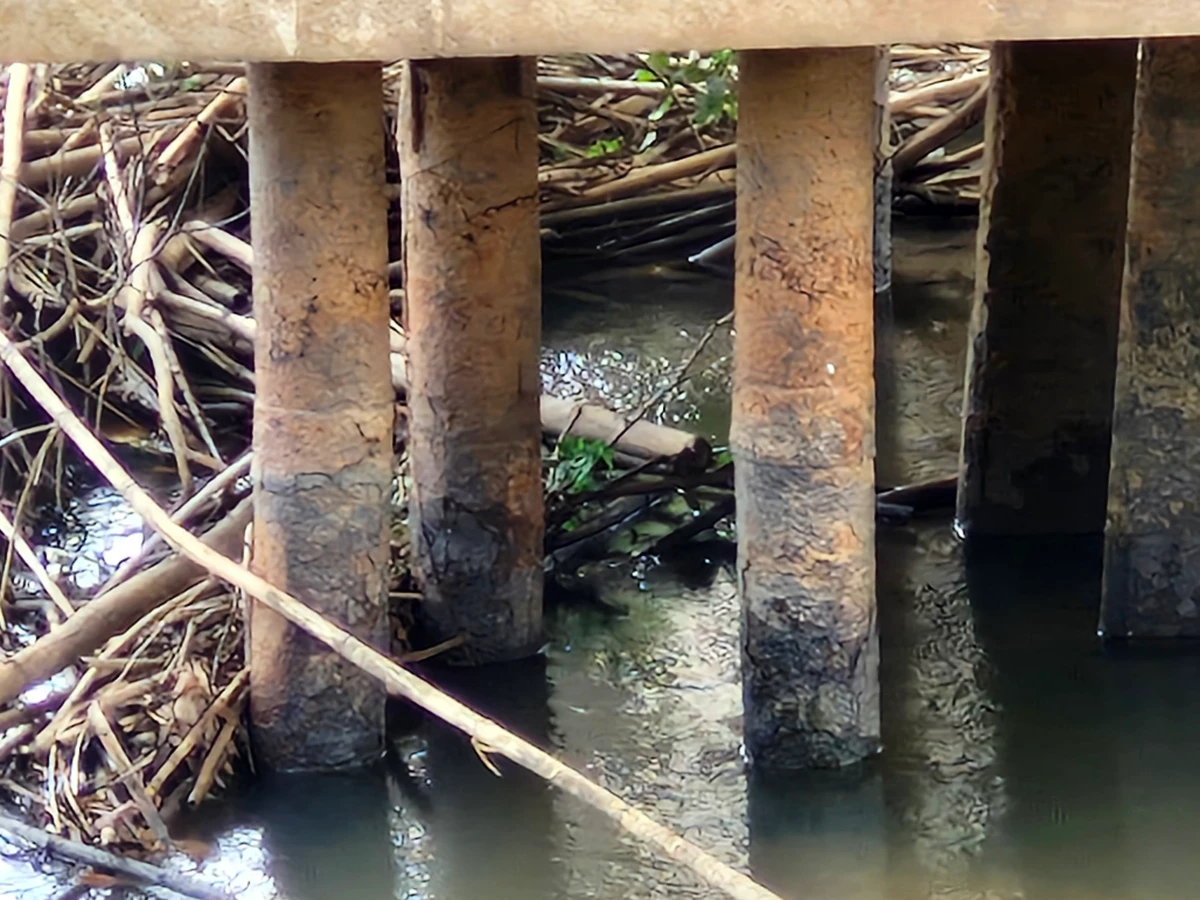 Avaliação do Crea resultou em relatório que aponta para as avarias na Ponte Florentino Avidos, em Colatina por Divulgação/Crea-ES