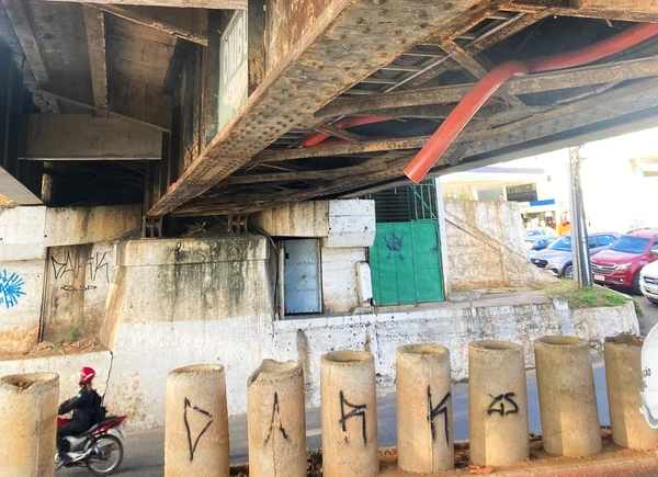 Avaliação do Crea resultou em relatório que aponta para as avarias na Ponte Florentino Avidos, em Colatina por Divulgação/Crea-ES