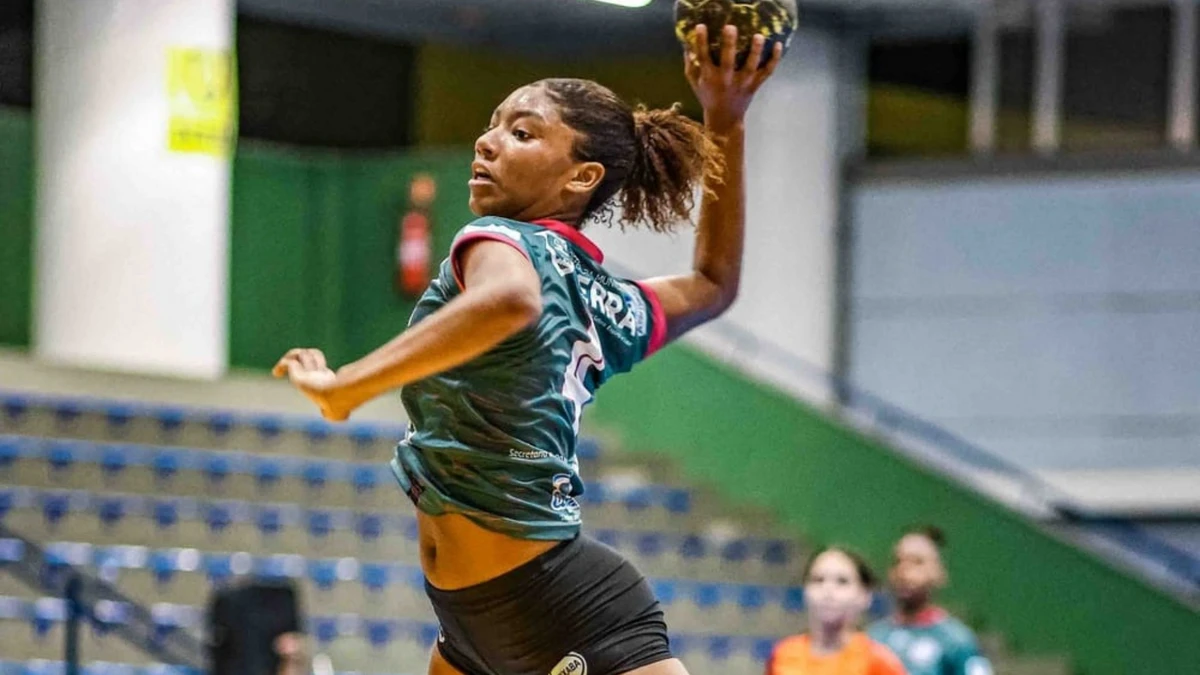Rafaella Damasceno, convocada para Seleção Brasileira de Handebol Cadete