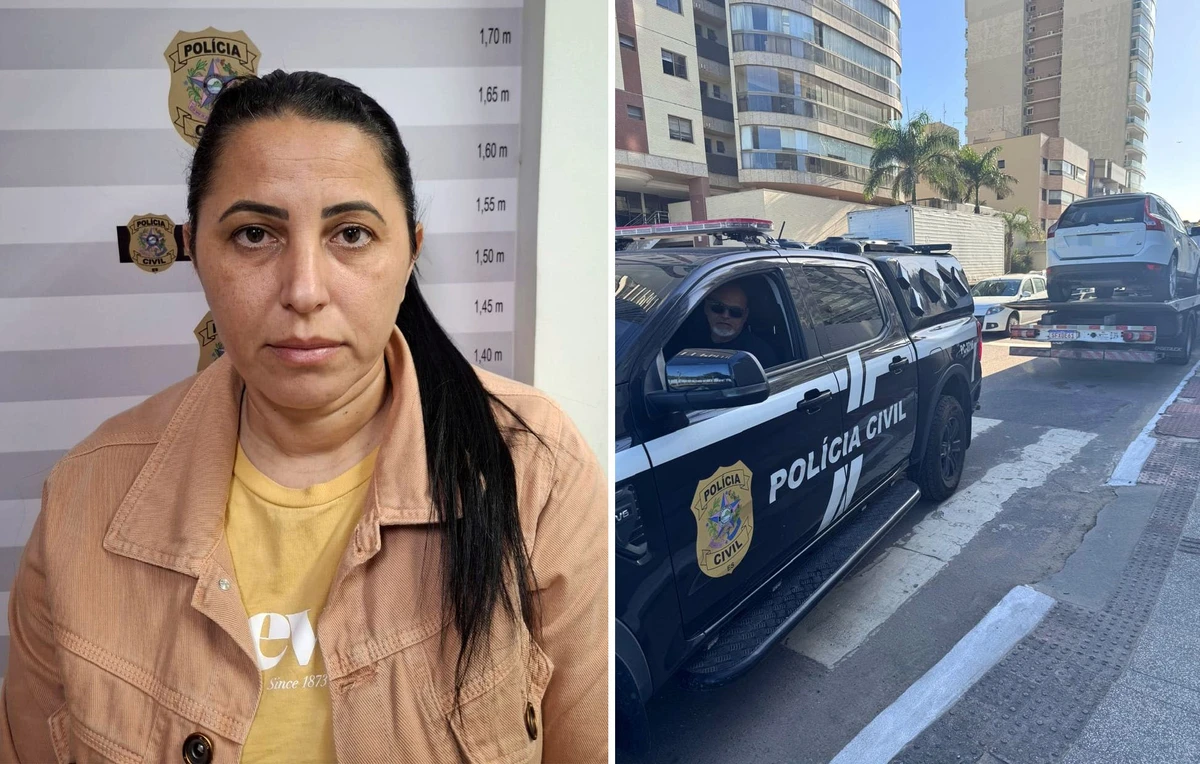 Sandra Helena de Souza, suspeita de desviar dinheiro de empresa no ES