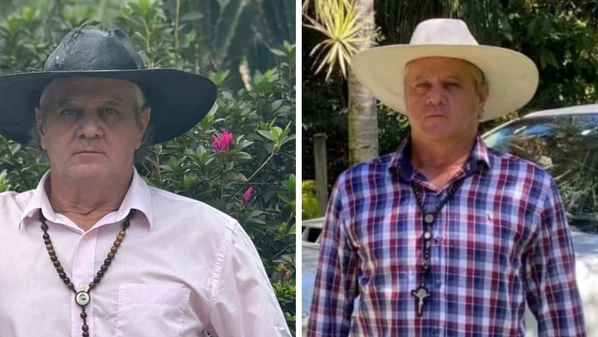 José Nilson Stefanelli, de 56 anos, foi visto pela última vez usando chapéu preto, camiseta vermelha e botina, e dirigindo sua caminhonete, uma Toyota Hilux prata