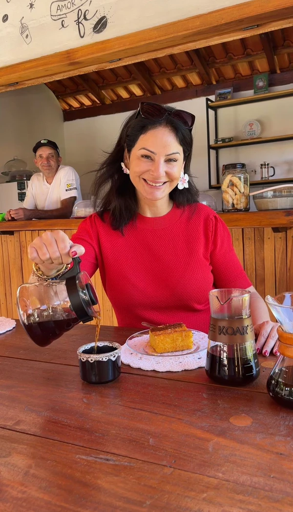 Cafeteria Campo Azul, em Divino de São Lourenço