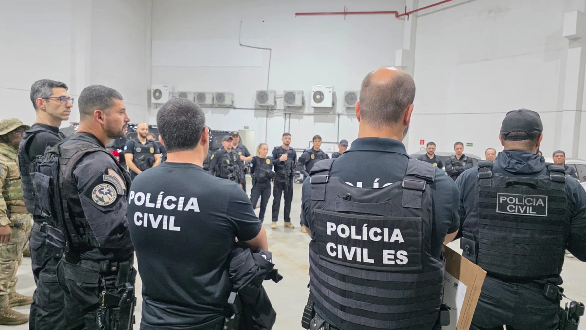 Polícia Civil deflagra operação contra organizações criminosas em Santa Rita, Vila Velha