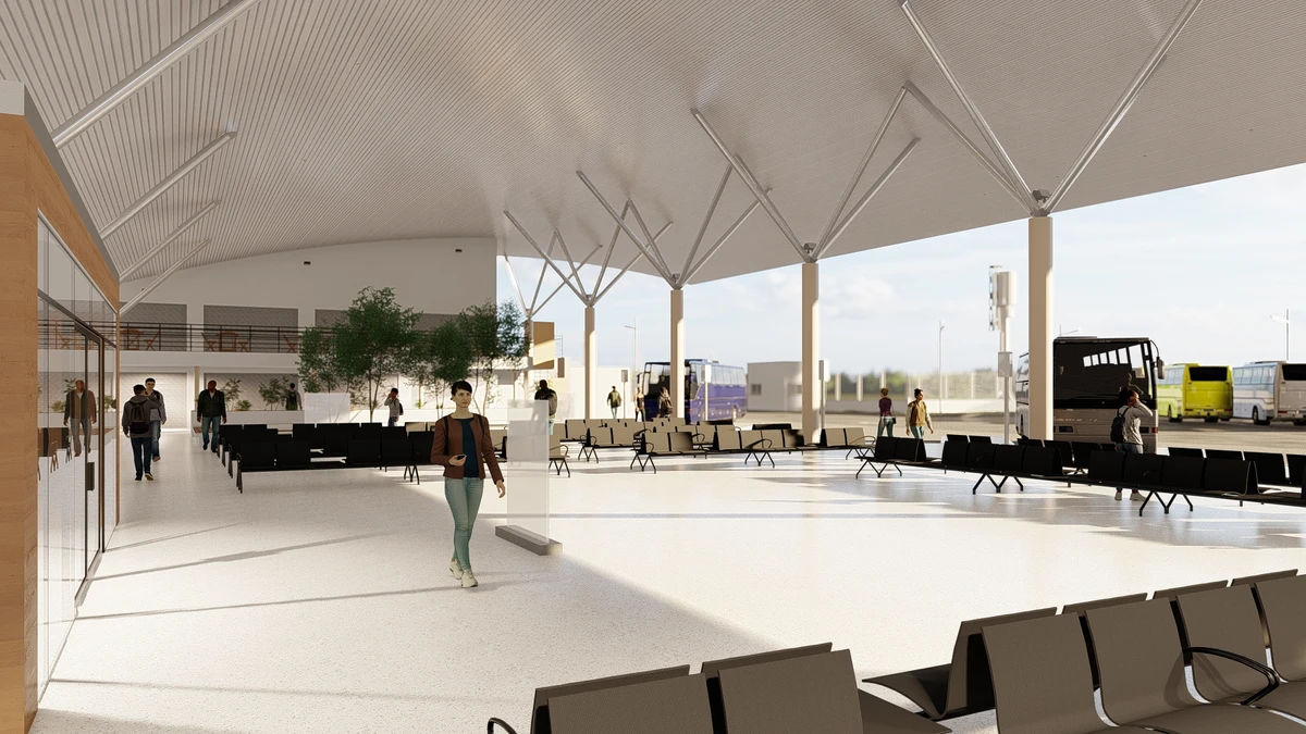 Projeções mostram como deve ficar a Rodoviária de Linhares por Divulgação/Prefeitura de Linhares