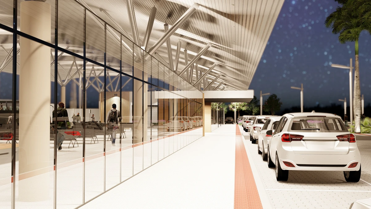 Projeções mostram como deve ficar a Rodoviária de Linhares por Divulgação/Prefeitura de Linhares