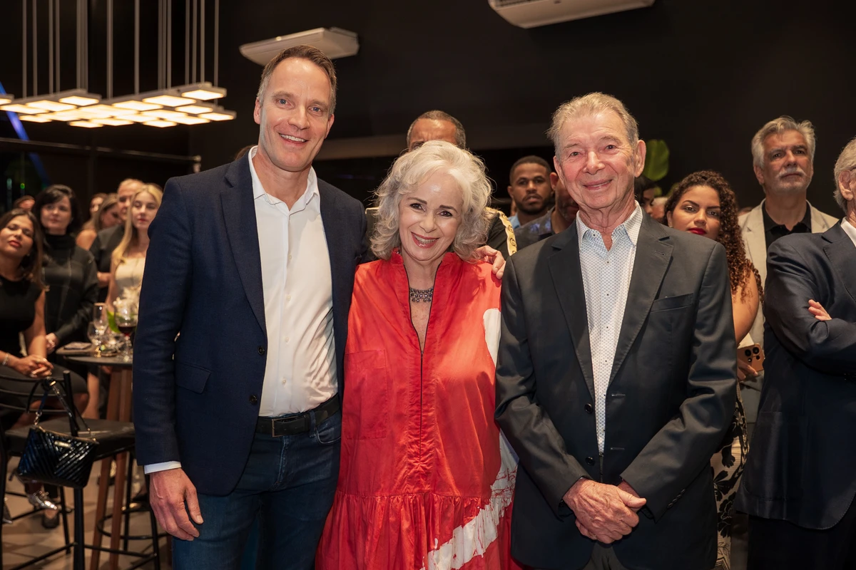 Ronald Koning, Patricia Assef e Nilson Chieppe