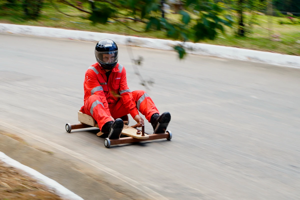 6º GP de carrinhos de rolimã em Roda D'água, Cariacica por Fernando Madeira