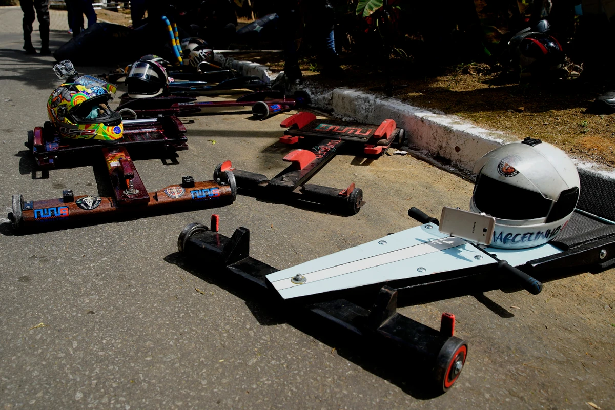 6º GP de carrinhos de rolimã em Roda D'água, Cariacica por Fernando Madeira